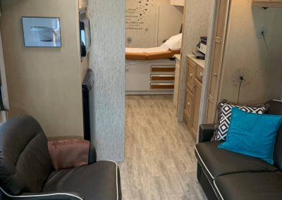 Interior of our Mobile Medical Unit