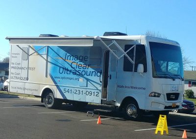 Exterior of our Albany Mobile Medical Unit