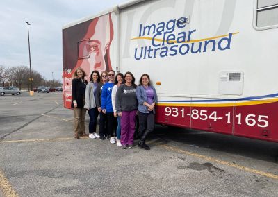 Our Cookeville Team in front of their Mobile Medical Unit