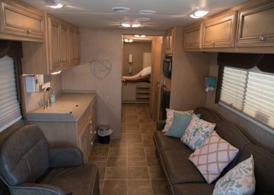 Interior of our Round Rock Mobile Medical Unit